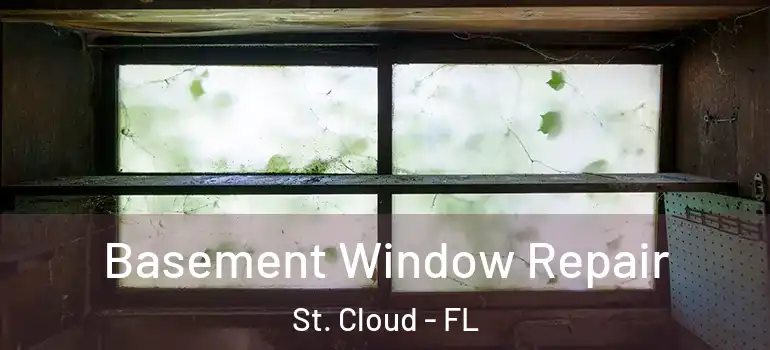 Basement Window Repair St. Cloud - FL