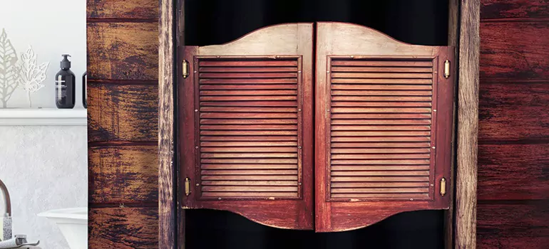 Installing Saloon Door Hinges in St. Cloud, FL