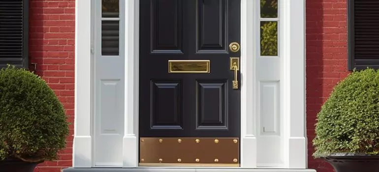 Commercial Door Kick Plate Installation in St. Cloud, FL