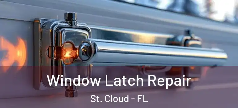 Window Latch Repair St. Cloud - FL